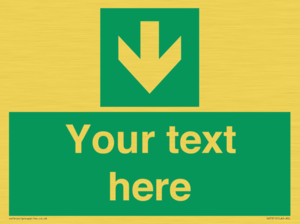 Custom Safe Condition Down arrow